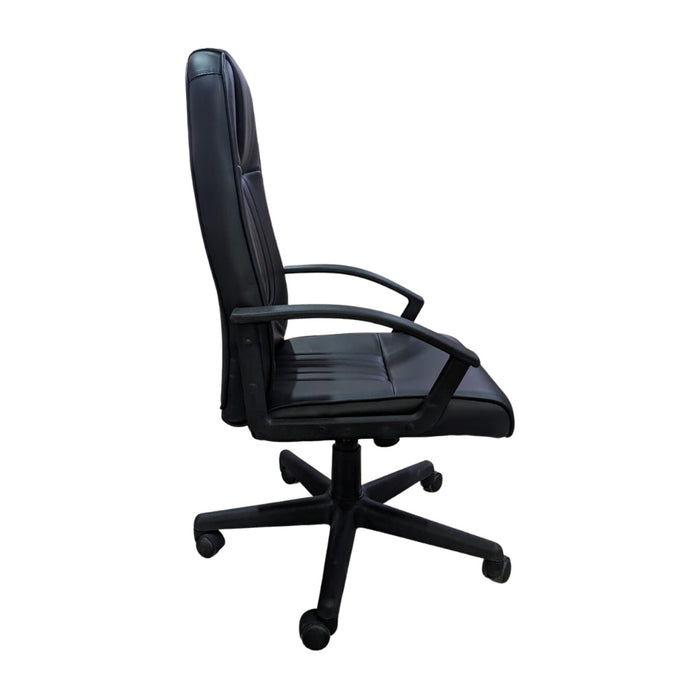 G-SERIES CHAIR OFFICE BLACK 500 PU LEATHER