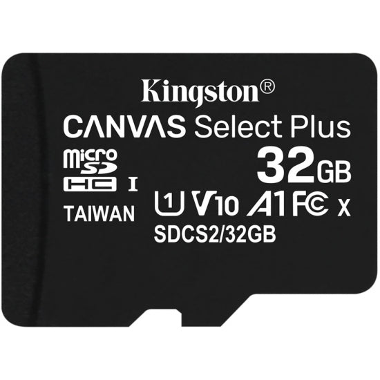 MICSDXC KINGSTON 32GB CANVAS SELECT PLUS