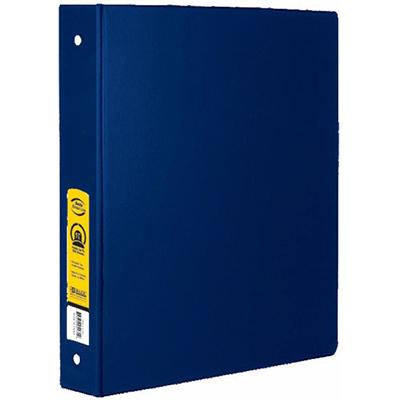 Binder 1.5 Blue W/2 Pocket- Bazic #4134