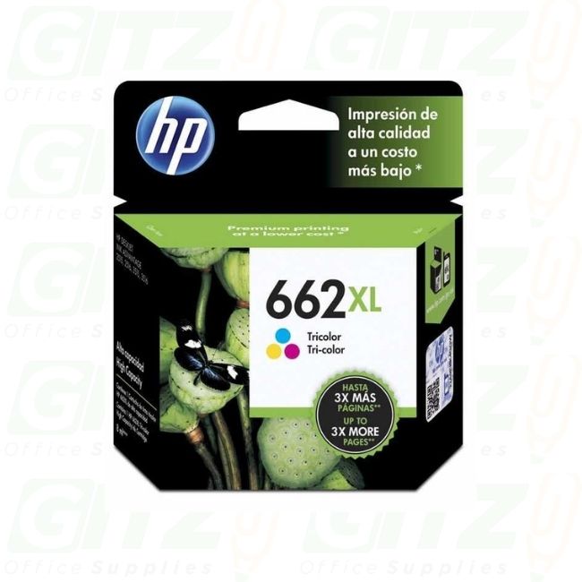 Hp 662 Xl Color Ink Cartridge 2Ml(Yd 120Pg)