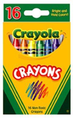 Crayola 16Ct Crayons Std
