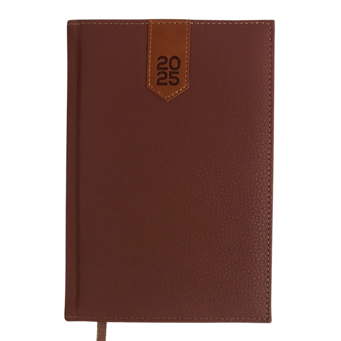 2025 AGENDA W/ YEAR TAB ASSTD COLOR MAROON, BLUE & BLACK