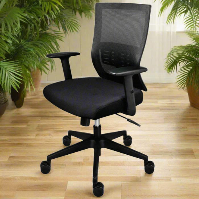 G SERIES MESH BLACK FOOTING ATHENAS WITH LUMBAR SUPPORT