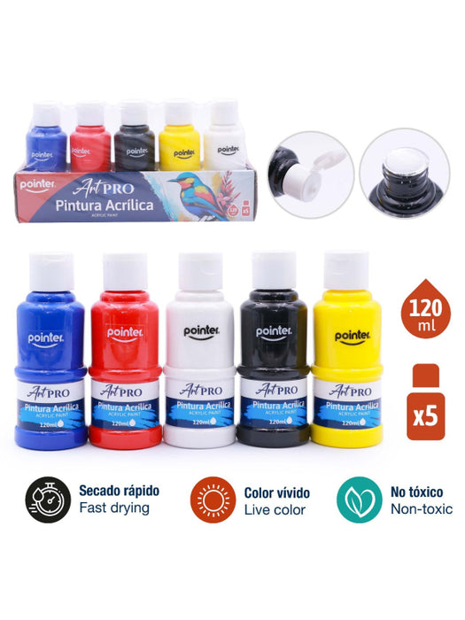 acrylic 5ct 120ml AR pointer