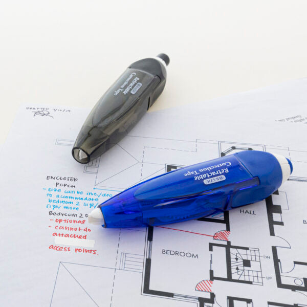 Correction Tape Retractable 5 mm x 196" #1634