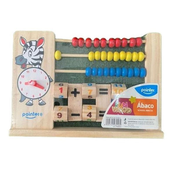 ABACUS MATH W/CLOCK POINTER