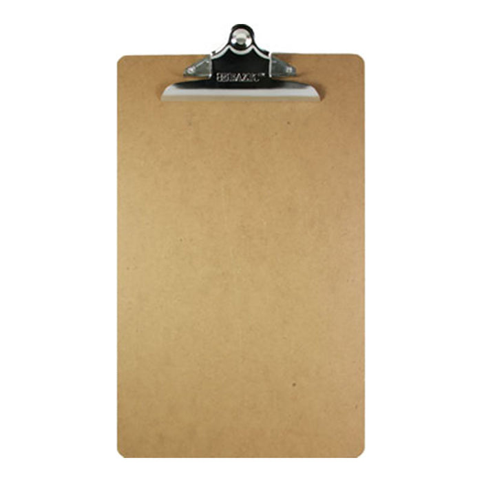 CLIPBOARD LTR WOODEN NARROW CLIP ST-08000