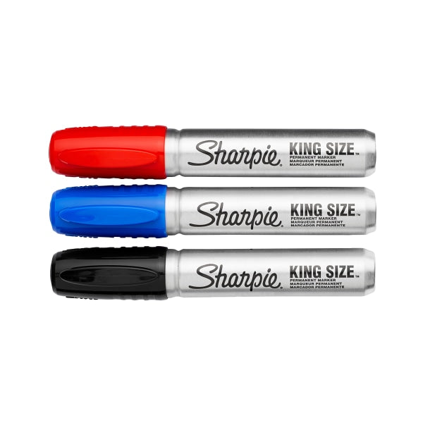 MARKERS SHARPIE PRO KING SIZE 4ct Assorted — GITZ Office Supplies