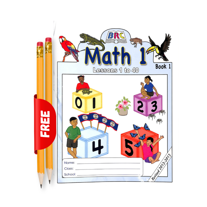 Brc Math 1 Full Color ( Get 2 Pencil FREE)