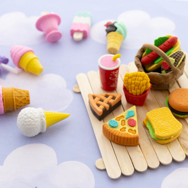 Snack Shop 3D Eraser Sets #2250