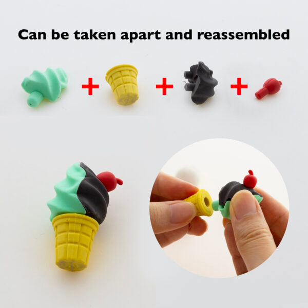 Snack Shop 3D Eraser Sets #2250