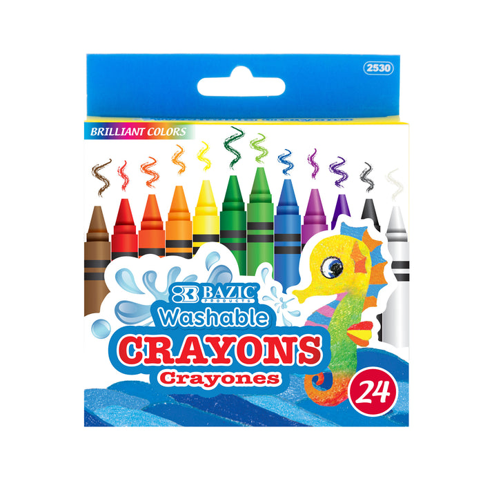 CRAYONS 24ct PREMIUM WASHABLE