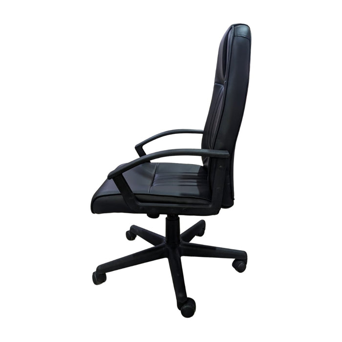 G-SERIES CHAIR OFFICE BLACK 500 PU LEATHER