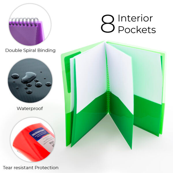 Poly 8 Pocket Organizer #3163