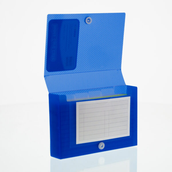 Index Card File Case 3x5, w/5-Tab Divider Bazic #3182