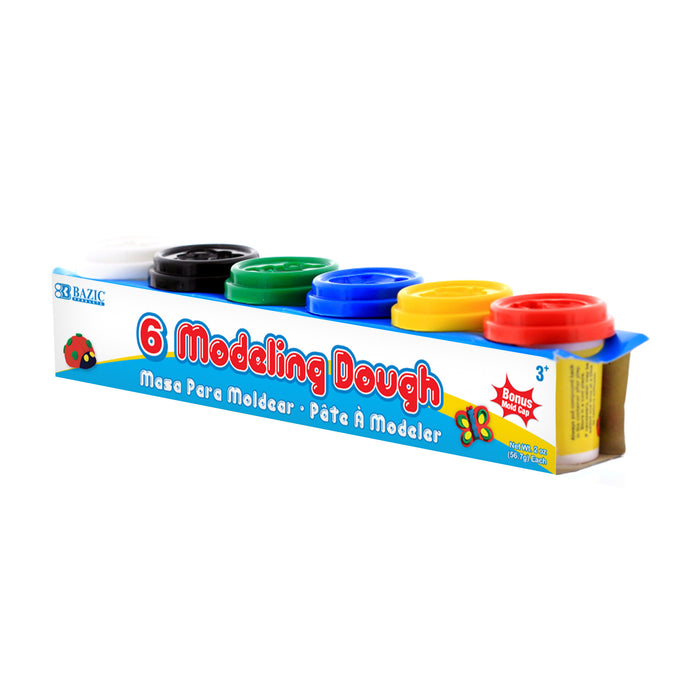 Bazic Assorted Modeling Dough (6/Pack) #3310