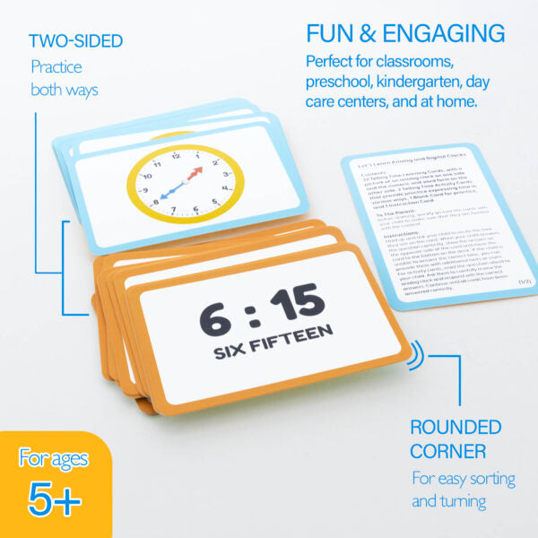 Flash Cards Time (36/Pack) # 5600