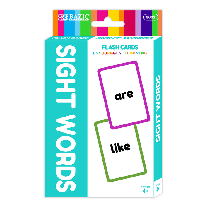 Flash Cards Sight Word (36/Pack) #5602