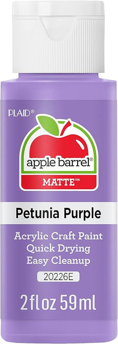 ACRYLIC 2oz MATTE PETUNIA PURPLE - APPLE BARREL