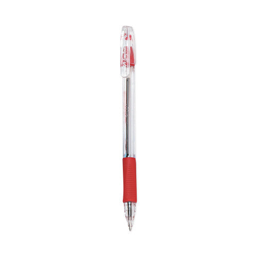 Pilot EasyTouch Ballpoint Pen, Stick, Medium 1 mm, Red Ink #32012