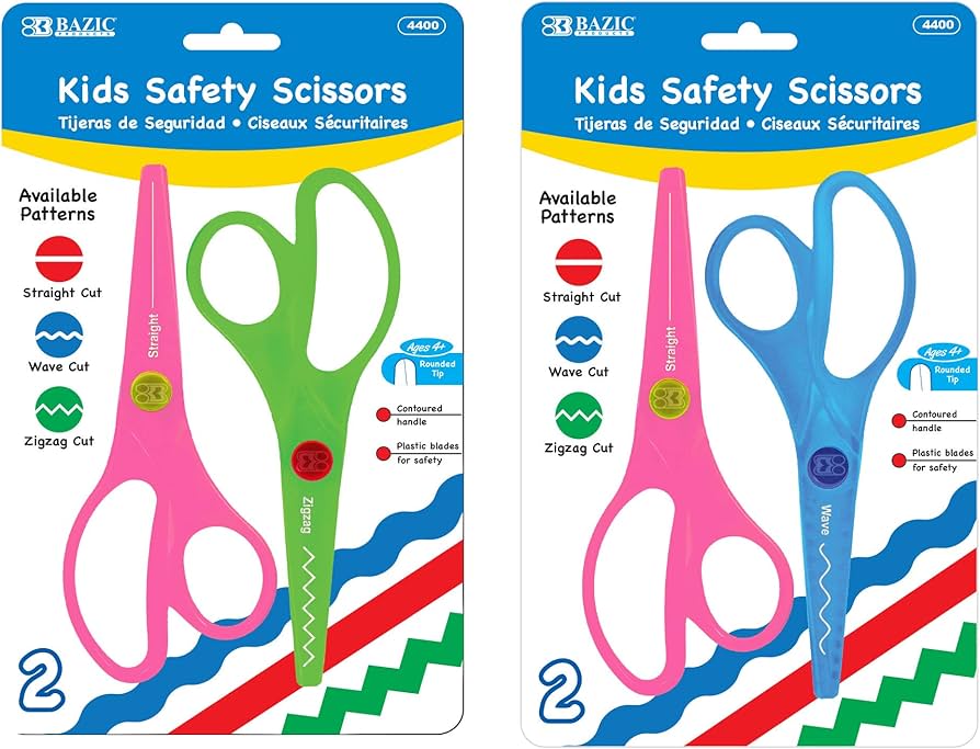 Bazic Kid Safety Scissors  #4400