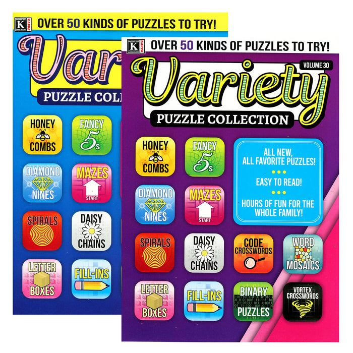 Puzzles &amp; Games KAPPA Variety Book #844