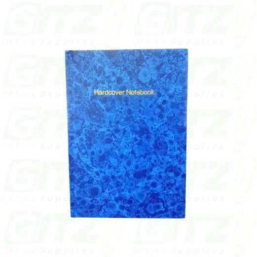 HARDCOVER NOTEBOOK BLUE A7-96pg 5X6 Pocket Size