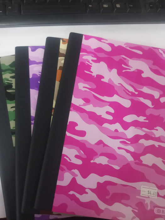 BAZIC C/R 100Ct. CAMOUFLAGE COMPOSITION BOOK
