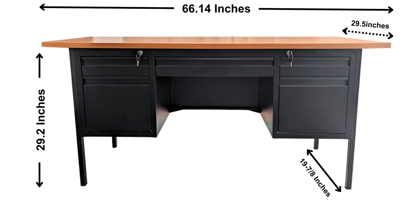 Executive Desk 5 Drawers