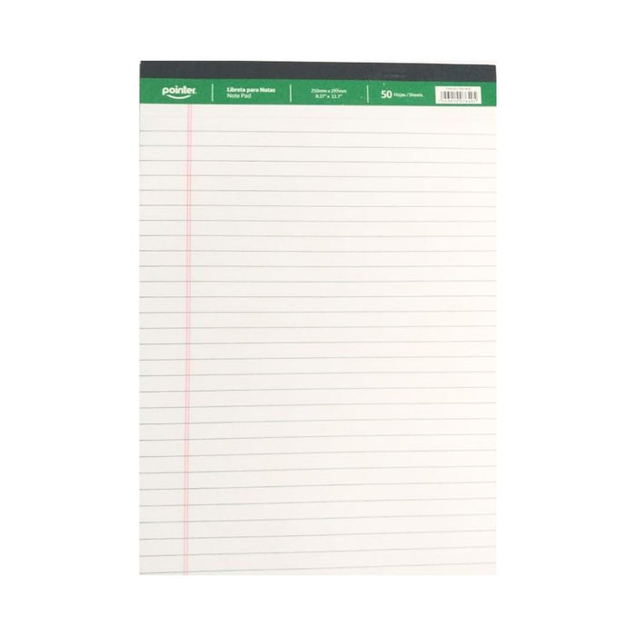 LEGAL PAD JR 5X8 YELLOW POINTER