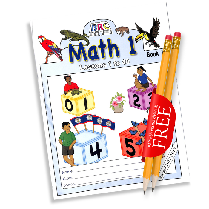 Brc Math 1 Full Color ( Get 2 Pencil FREE)