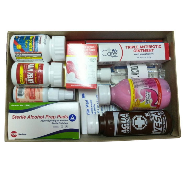 First Aid Kit - 12 Piece Set