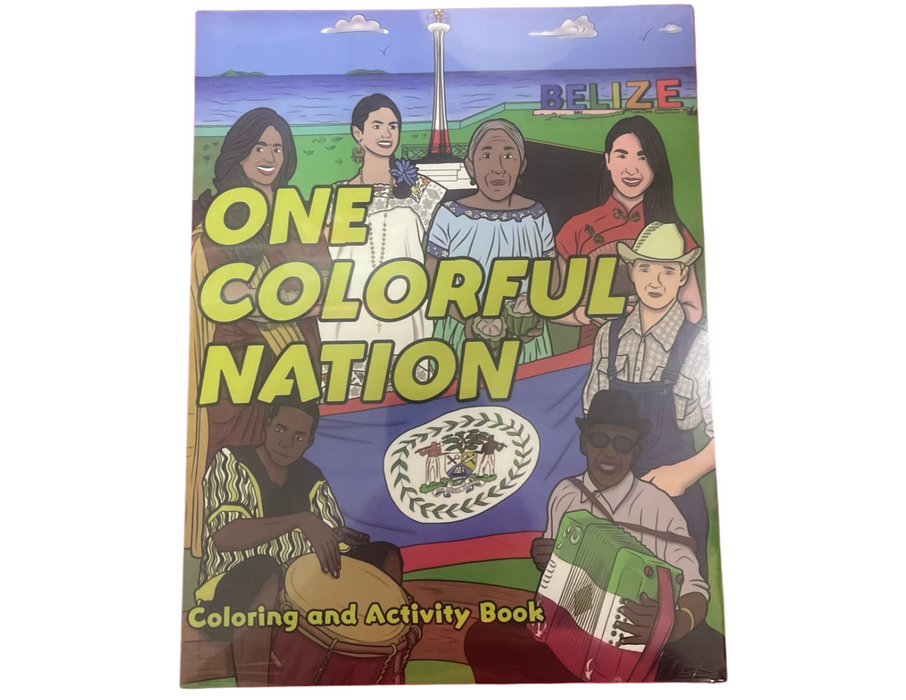 COLORING & ACTIVITY ONE COLORFUL NATION