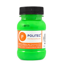 POLITEC ACRYLIC GREEN FLUOR. 804 100ml