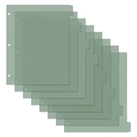 INDEX DIVIDERS 8 TAB 25606