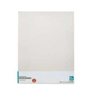 POSTER BOARD WHITE-BAZIC #5015