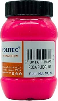 POLITEC ACRYLIC PINK FLUOR. 806 100ml