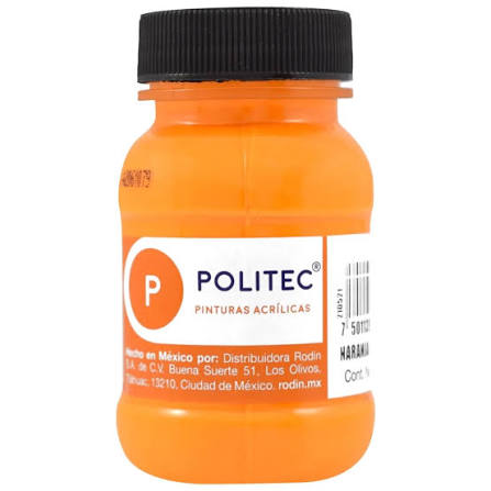 POLITEC ACRYLIC ORANGE FLUOR. 803 100ml