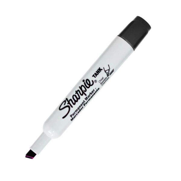 Sharpie Tank Permanent Marker Chisel Tip