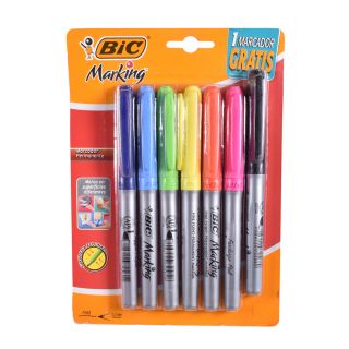 Bic Marking Colors -Fine 6Ct