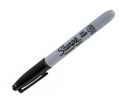  Sharpie Rub-a Dub Laundry Markers Black, 2pk : Office Products