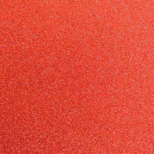 Foamy Glitters Red Letter Size Studmark(Letter Size 11 X 8.5 Inches )