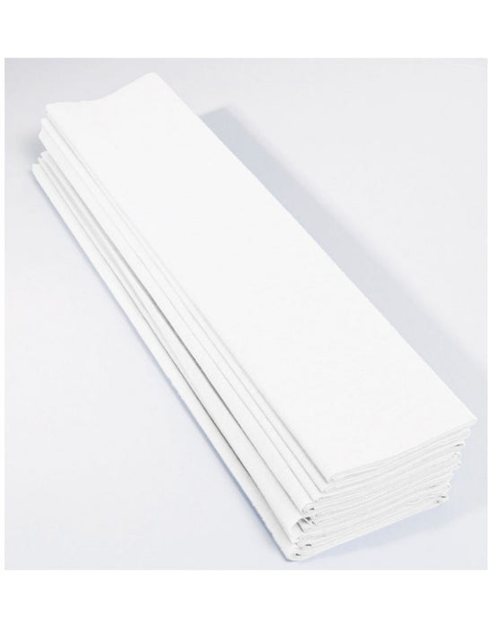 Crepe Paper- White Feincrepe