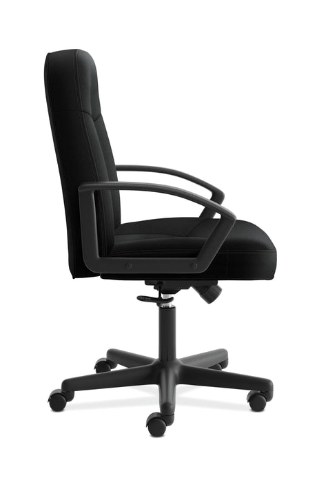 Chair Hon. Fabric / Black Highback