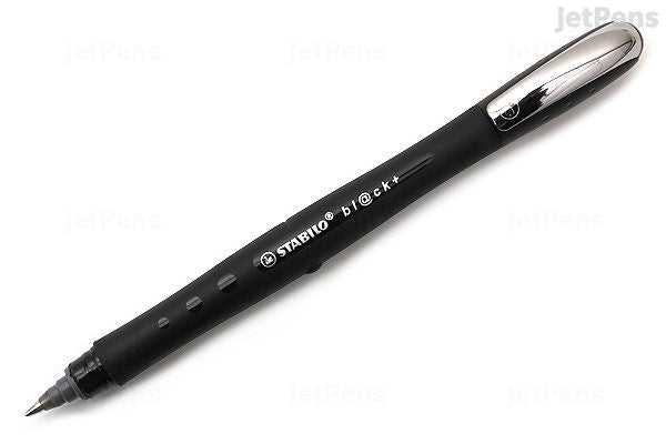 Pens Stabilo Rubber Grip Black Fine