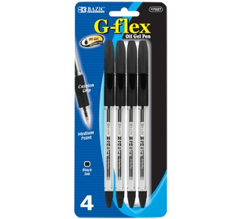 G-Flex Pens Black 4/Pk