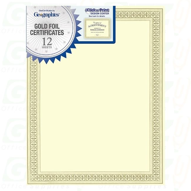 Premium Certificates 12 ct