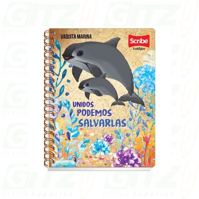 Scribe Professional Eco-Friendly Double Spiral Notebook 200sht 5730
