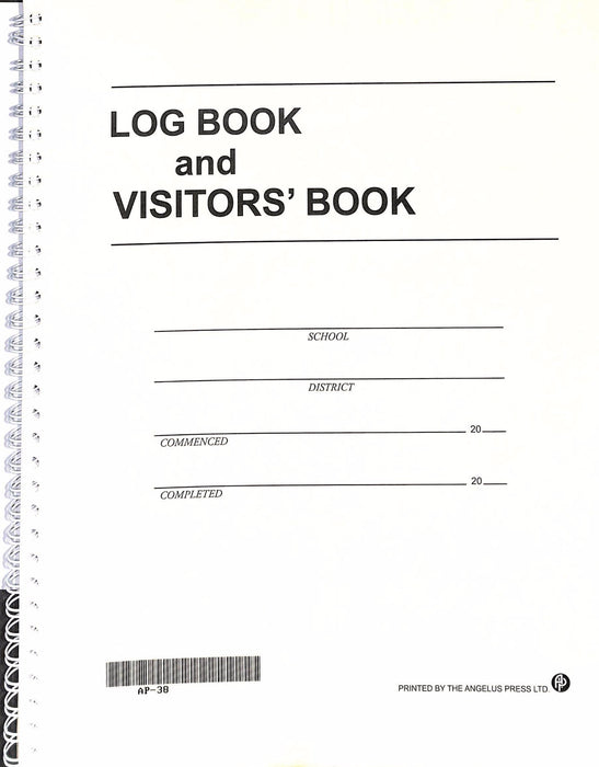 Log Book & Visitors Book