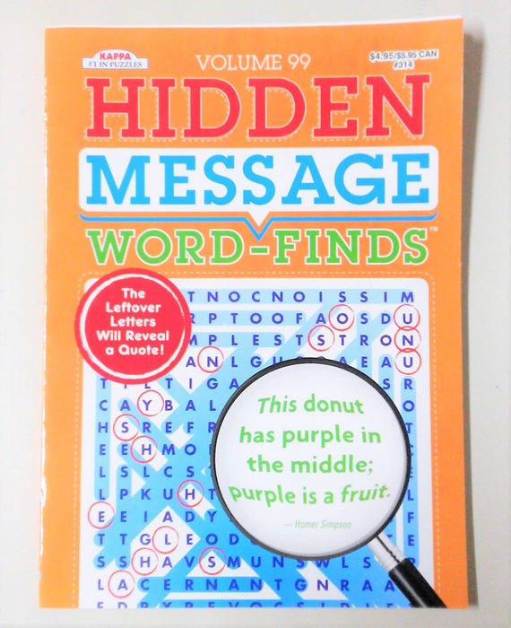 Hidden Message Word Find Vol 19- Kappa